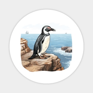 Galapagos Penguin Magnet